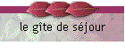 le gte de sjour
