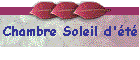 Chambre Soleil d't