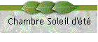 Chambre Soleil d't